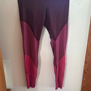 lululemon athletica Purple and Pink Leggings